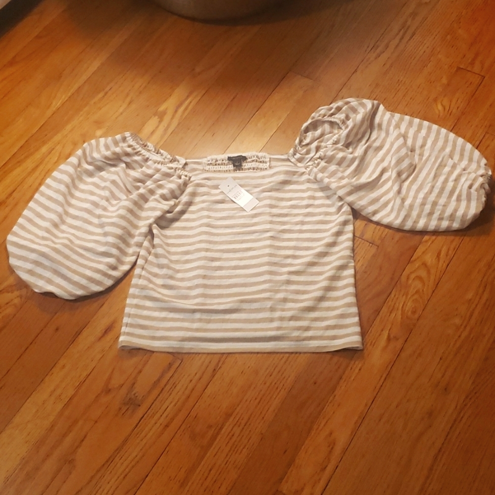 Ann Taylor Bubble Sleeve